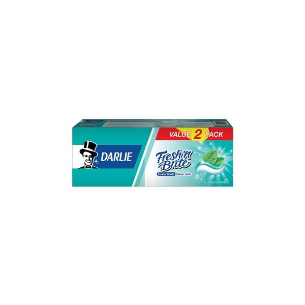 DARLIE FRESH 'N BRITE TOOTHPASTE TWIN PACK (2 X 140G)