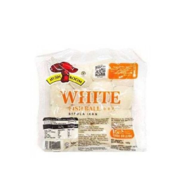 MUSHROOM WHITE FISH BALL (145G)