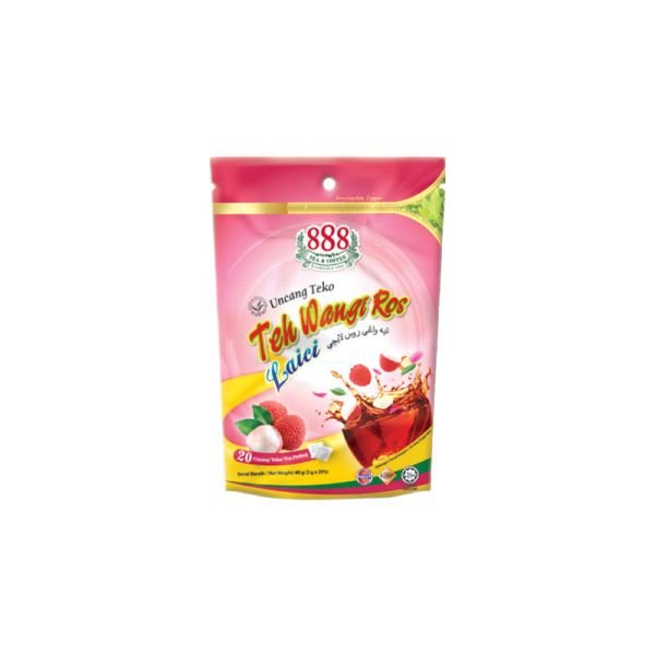 888 ROSE & LYCHEE SCENTED TEA (20S X 2G)