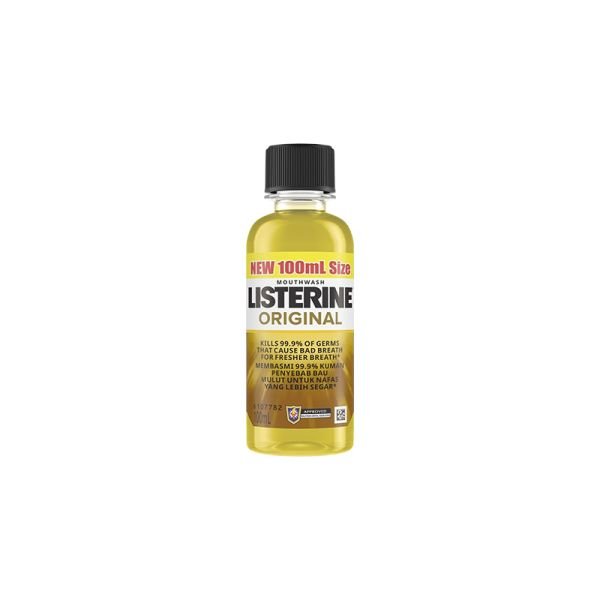 LISTERINE ORIGINAL MOUTHWASH (100ML)