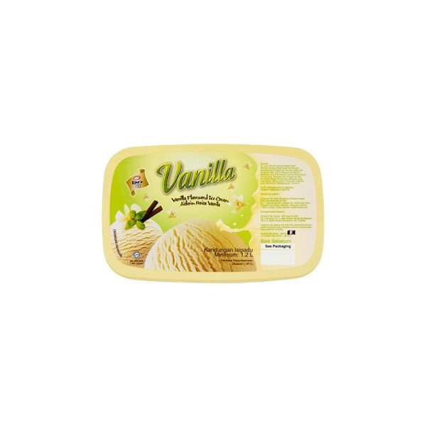 KING'S TIC-TAC-TOE VANILLA ICE CREAM (1.2L)
