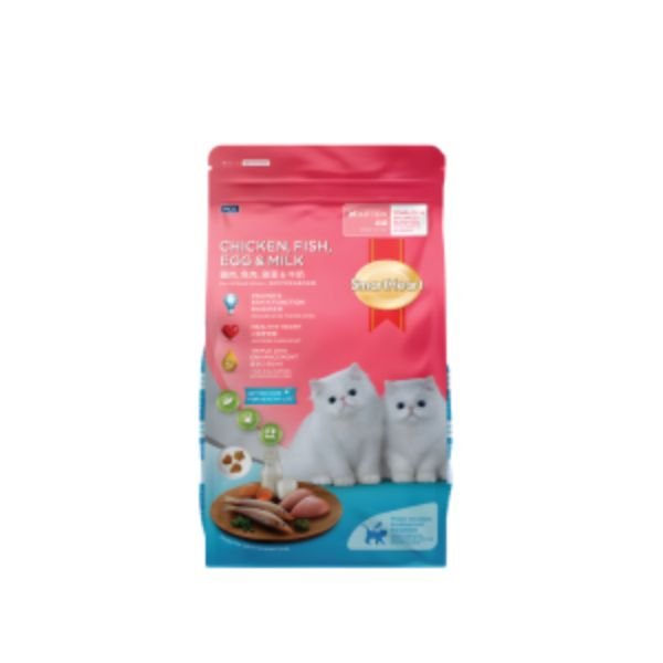 SMART HEART KITTEN FOOD - CHICKEN, FISH, EGG & MIL