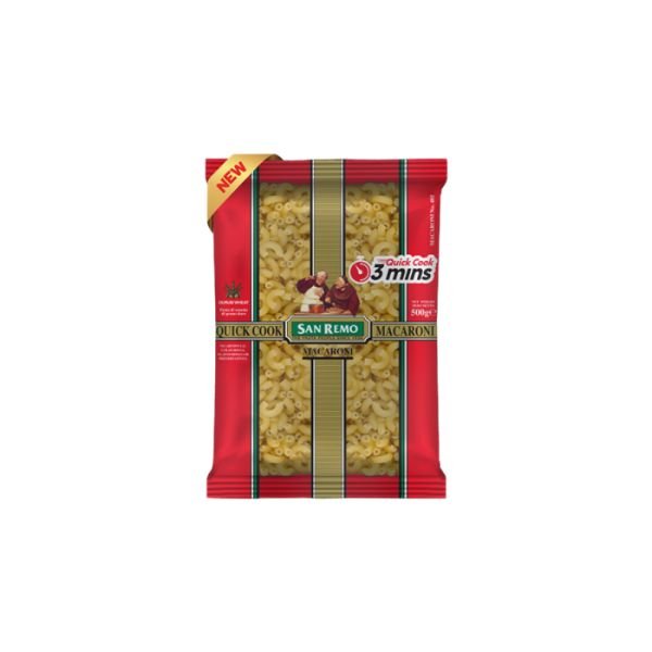 SAN REMO QUICK COOK MACARONI (500G)
