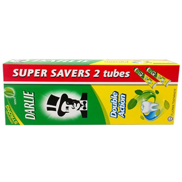 DARLIE DOUBLE ACTION TOOTHPASTE (2 X 225G)
