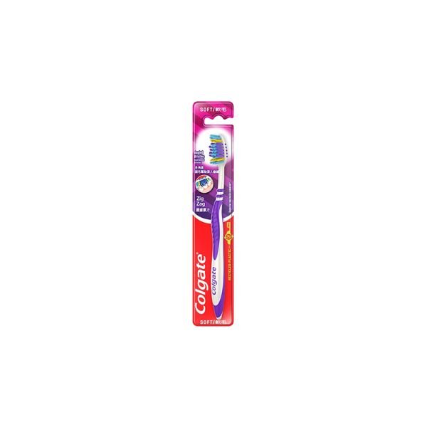 COLGATE ZIG ZAG PLUS TOOTHBRUSH - SOFT (1 PIECE)