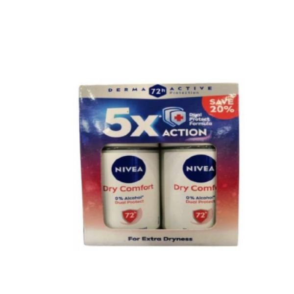 NIVEA DRY (F) ROLL ON TP 1X2X50ML