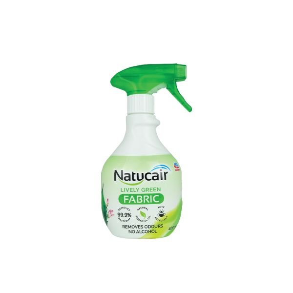 NATUCAIR FABRIC SPRAY - LIVELY GREEN (400ML)