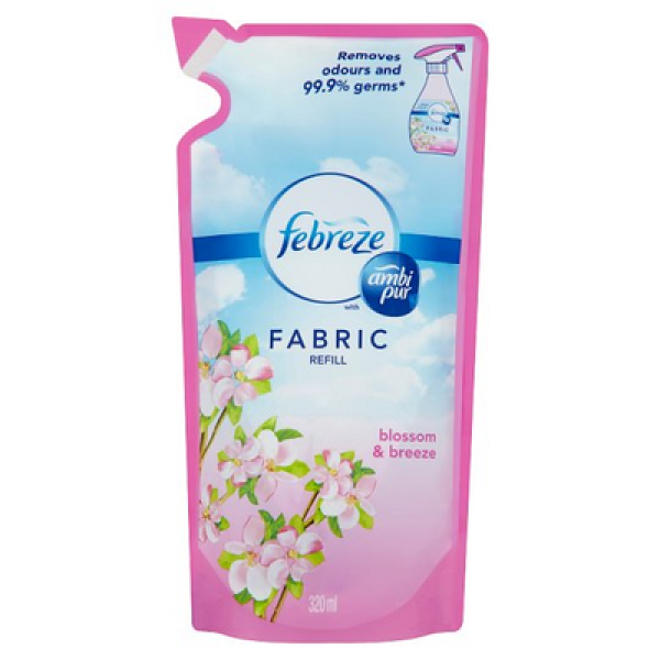 FEBREZE FABRIC REFRESHER BLOSSOM & BREEZE REFILL (320ML)