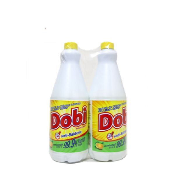 DOBI BLEACH LIQUID LEMON TWIN PACK (2X900ML)