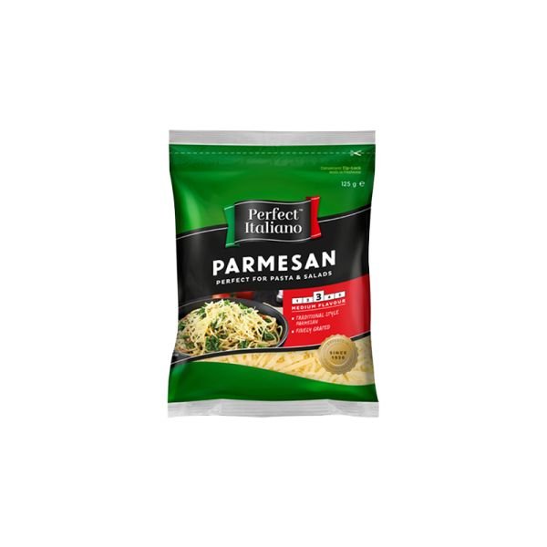 PERFECT ITALIANO SHREDDED PARMESAN (125G)