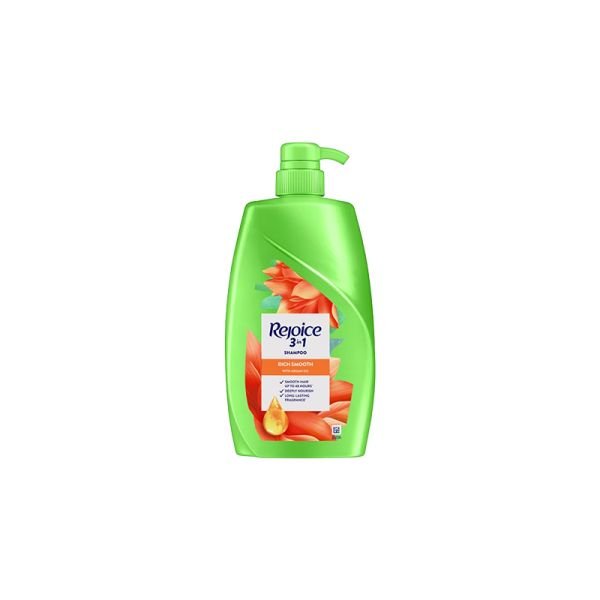 REJOICE SHAMPOO - RICH SOFT SMOOTH (600ML)