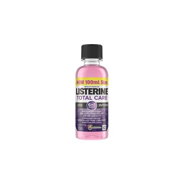 LISTERINE TOTAL CARE LESS INTENSE MOUTHWASH (100ML)