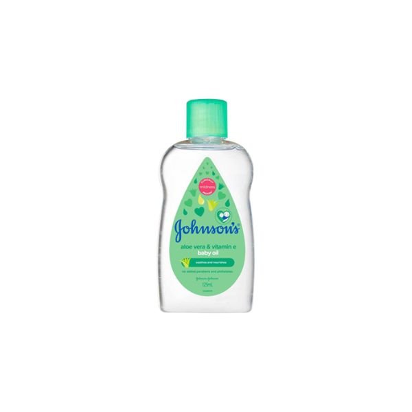 JOHNSON'S BABY OIL WITH ALOE VERA (125ML)