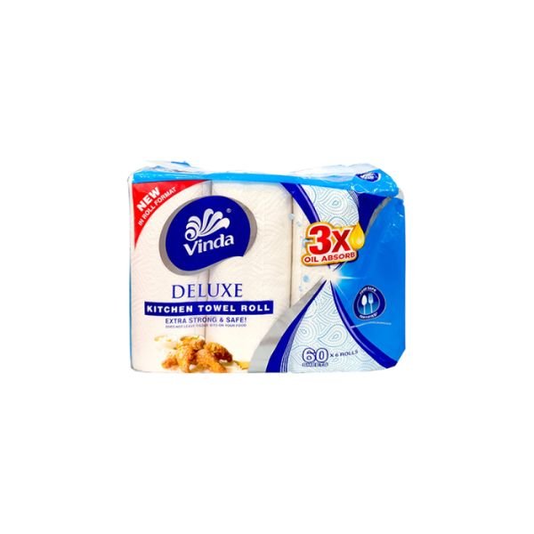 VINDA DELUXE 4-PLY POCKET HANKY TRAVEL TISSUE (10