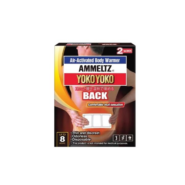 AMMELTZ YOKO YOKO HEAT PATCH FOR BACK PAIN (2 SHEE