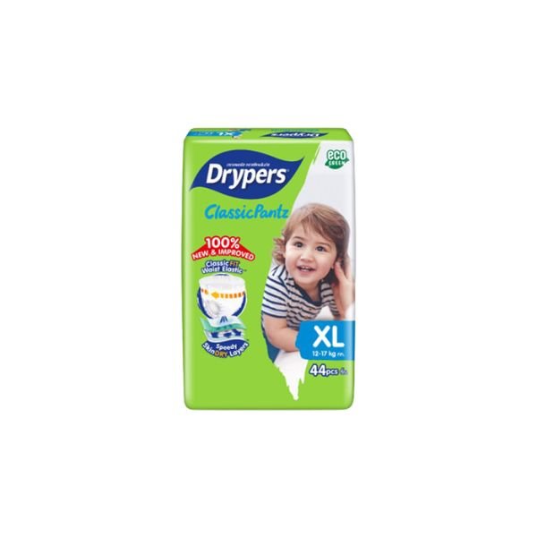 DRYPERS CLASSIC PANTZ MEGA PACK - SIZE XL (44'S)