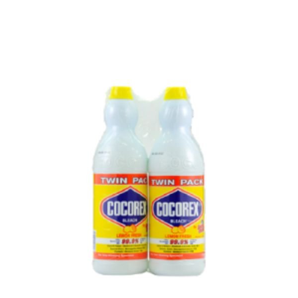 COCOREX BLEACH LEMON TWIN PACK (2 X 1KG)