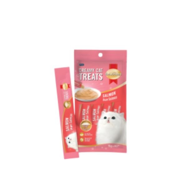 SMART HEART CAT CREAMY TREAT - SALMON (4X15G)