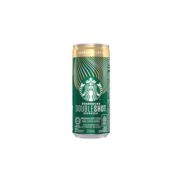 STARBUCKS DOUBLESHOT ESPRESSO LATTE (220ML)