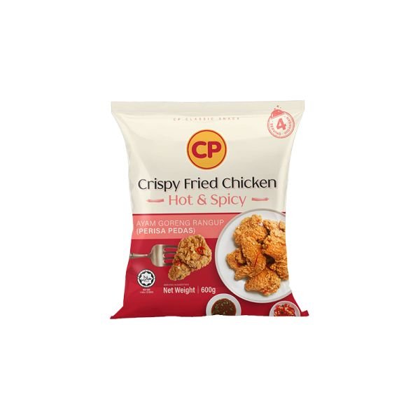 CP HOT & SPICY CRISPY FRIED CHICKEN (600G)