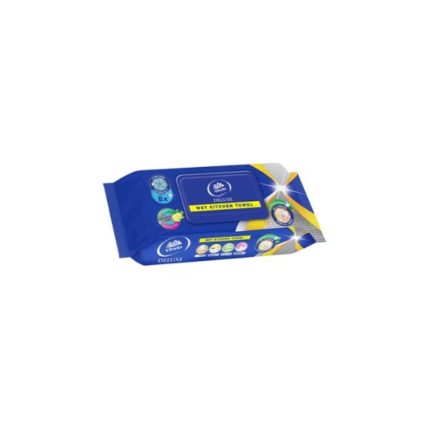 VINDA DELUXE MULTI-PURPOSE KITCHEN WET WIPES TWIN