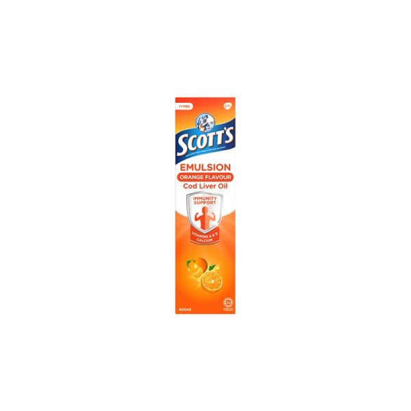 SCOTT'S EMULSION ORANGE (400ML)