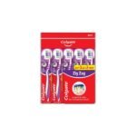 COLGATE ZIG ZAG TOOTHBRUSH SOFT BUY 3 GET 2 FREE (5 PIECES)