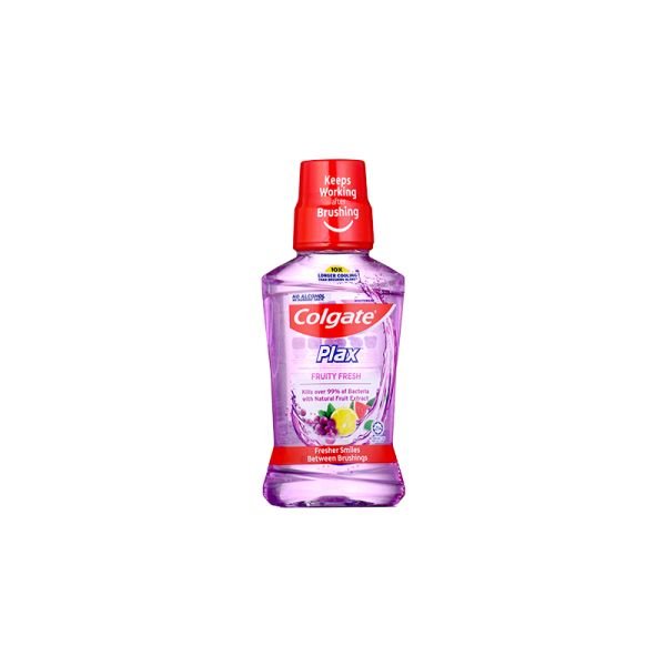 COLGATE PLAX MOUTHWASH - FRUITY FRESH (250ML)