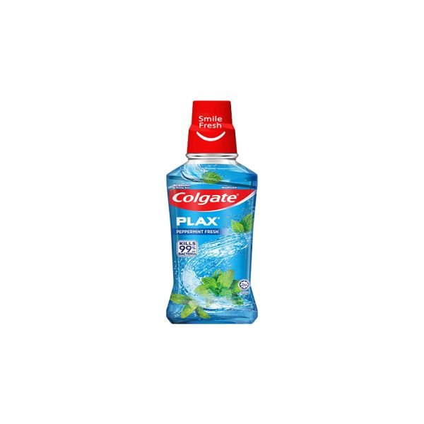 COLGATE PLAX MOUTH RINSE - PEPPERMINT (250ML)