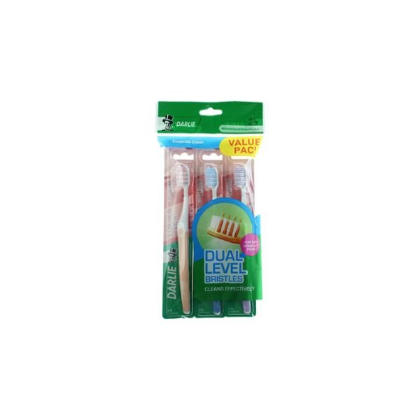DARLIE FOR HER TOOTHBRUSH MEDIUM VALUE PACK (3 PIECES)
